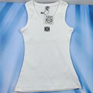 Loewe White Women's Tank Top